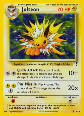 Jolteon Pokémon card #14