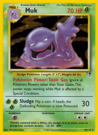 Muk Pokémon card #16