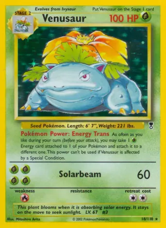 Venusaur Pokémon card #18