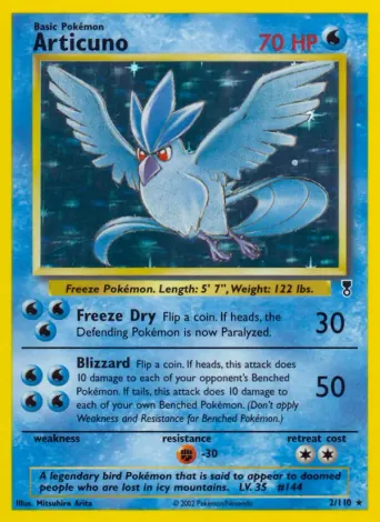 Articuno Pokémon card #2