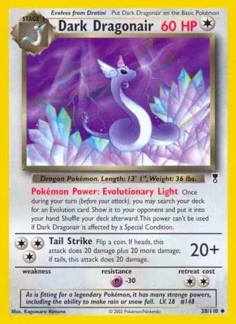 Dark Dragonair Pokémon card #38