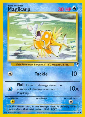 Magikarp Pokémon card #52