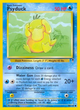 Psyduck Pokémon card #88