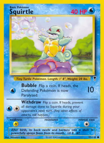 Squirtle Pokémon card #95
