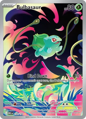 Bulbasaur Pokémon card #133