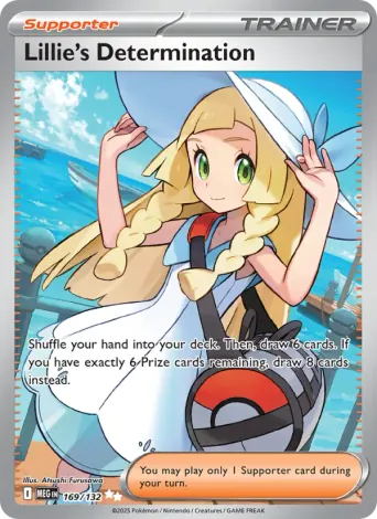 Lillie's Determination Pokémon card #169