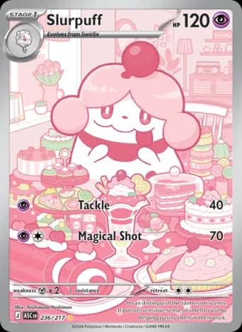 Slurpuff Pokémon card #236