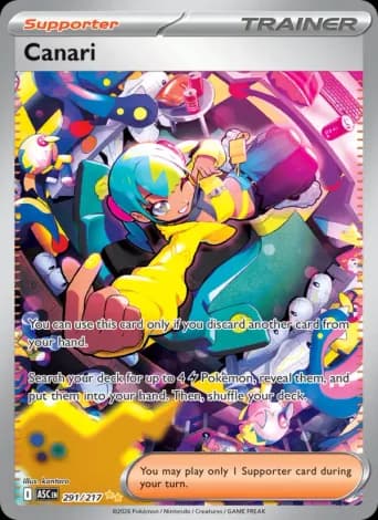 Canari Pokémon card #291