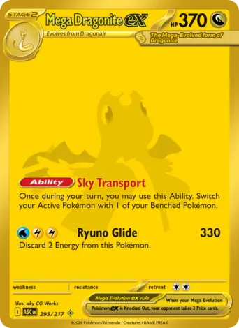 Mega Dragonite ex Pokémon card #295