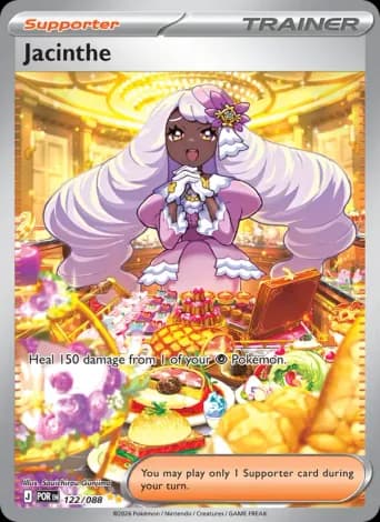 Jacinthe Pokémon card #122