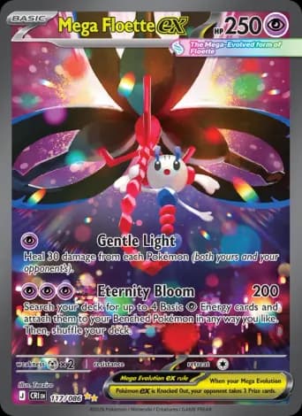 Mega Floette ex Pokémon card #117