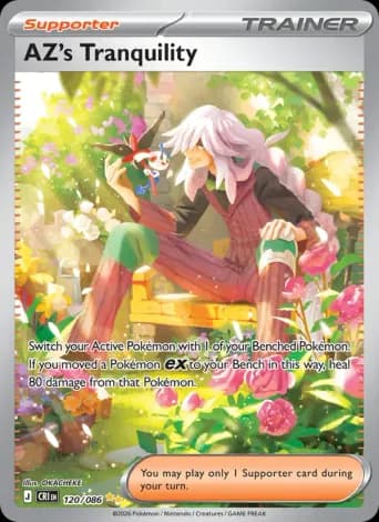 AZ's Tranquility Pokémon card #120