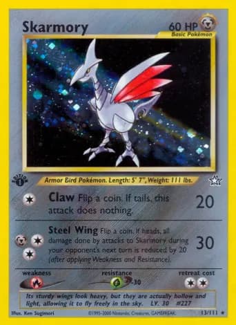 Skarmory Pokémon card #13