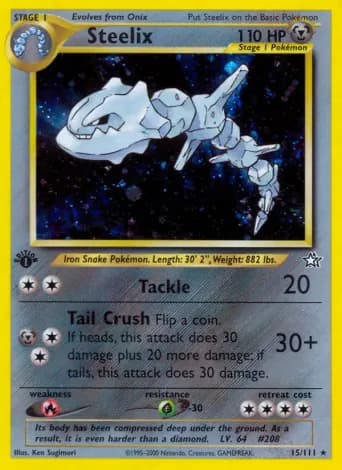 Steelix Pokémon card #15
