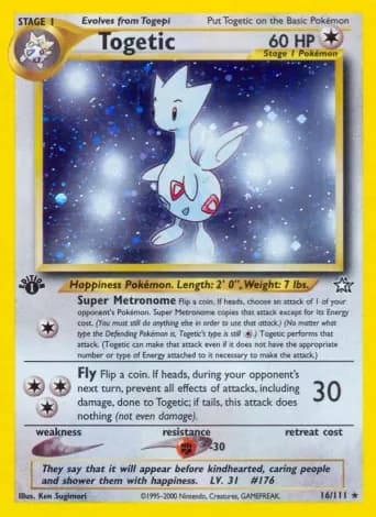 Togetic Pokémon card #16