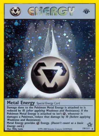 Metal Energy Pokémon card #19