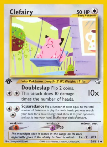 Clefairy Pokémon card #30