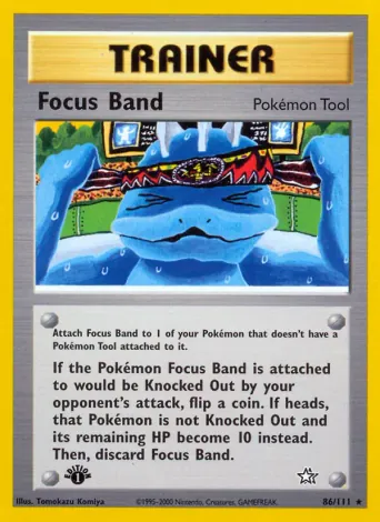 Focus Band Pokémon card #86