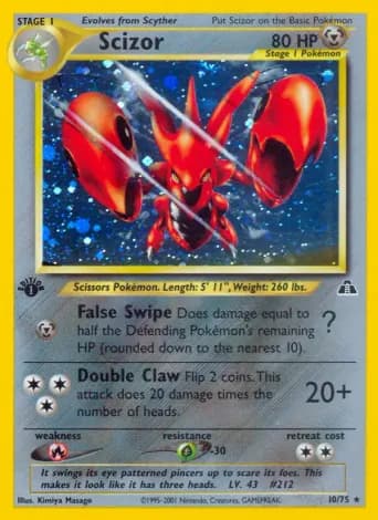 Scizor Pokémon card #10