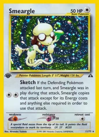 Smeargle Pokémon card #11