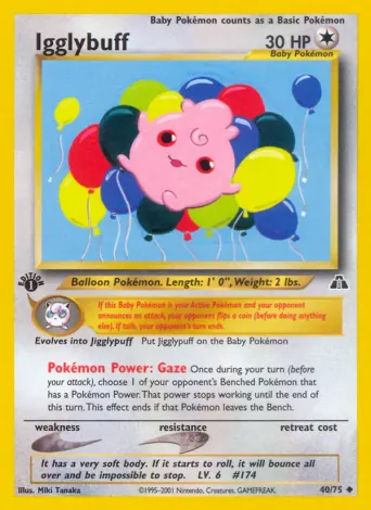 Igglybuff Pokémon card #40
