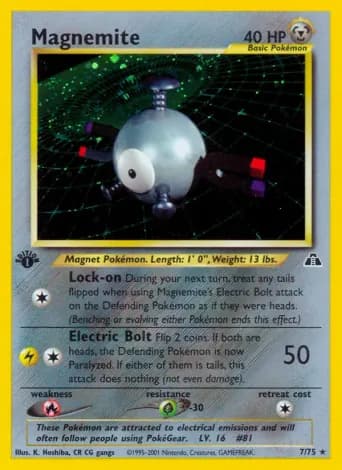 Magnemite Pokémon card #7