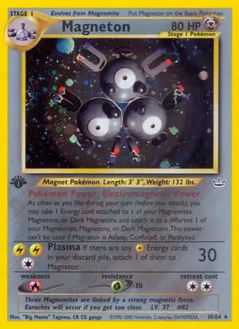 Magneton Pokémon card #10