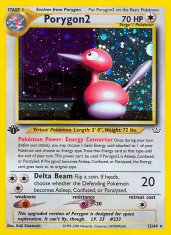 Porygon2 Pokémon card #12