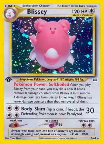 Blissey Pokémon card #2