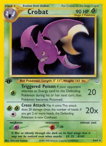 Crobat Pokémon card #4
