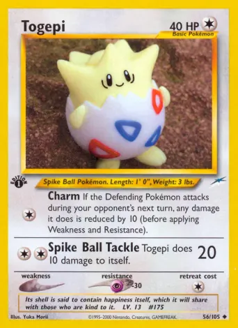 Togepi Pokémon card #56