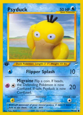Psyduck Pokémon card #79