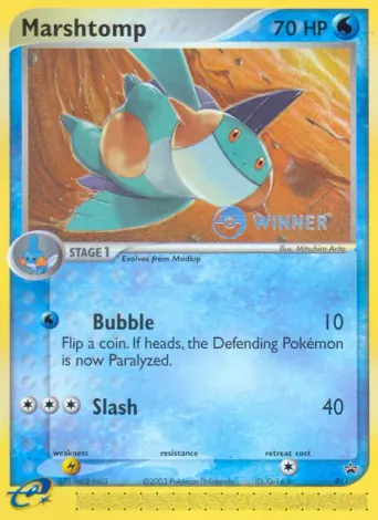 Marshtomp Pokémon card #11