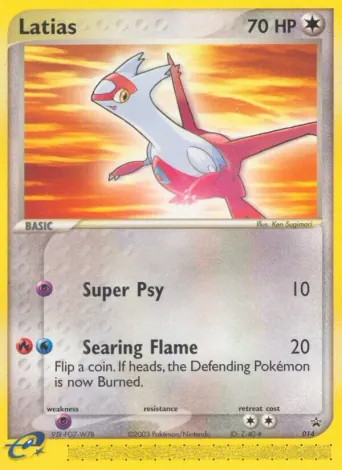 Latias Pokémon card #14