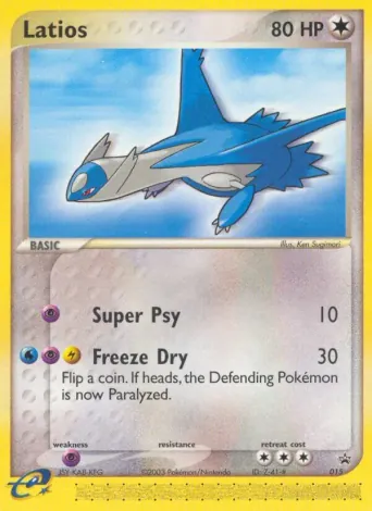 Latios Pokémon card #15