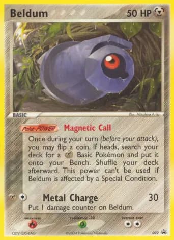 Beldum Pokémon card #22