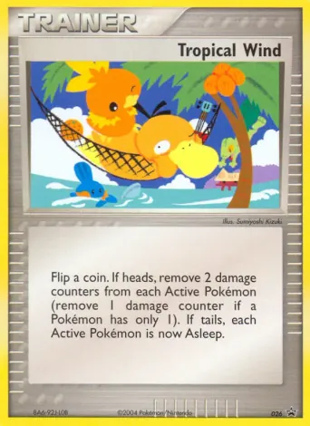 Tropical Wind Pokémon card #26