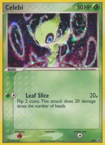 Celebi Pokémon card #29