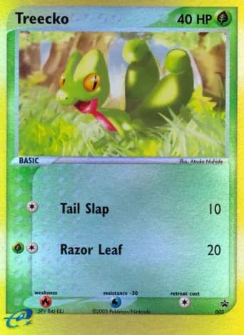 Treecko Pokémon card #3
