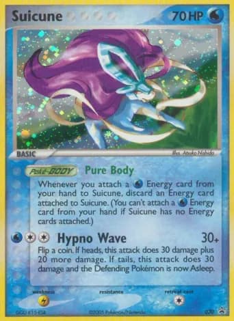 Suicune Pokémon card #30