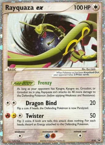 Rayquaza ex Pokémon card #39