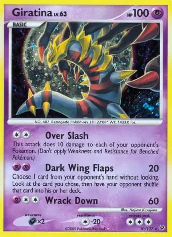 Giratina Pokémon card #10