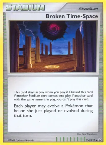 Broken Time-Space Pokémon card #104