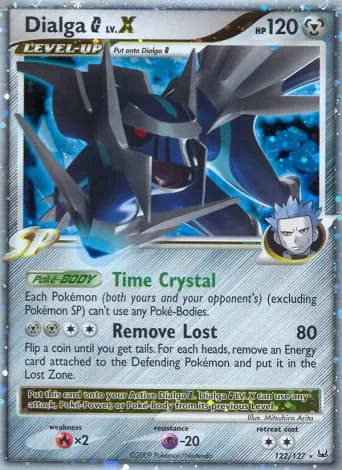 Dialga G Pokémon card #122