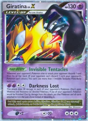 Giratina Pokémon card #124