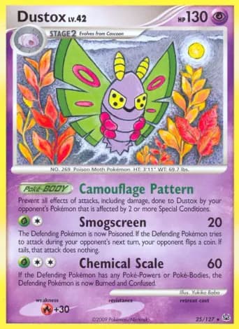 Dustox Pokémon card #25