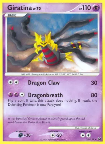Giratina Pokémon card #28