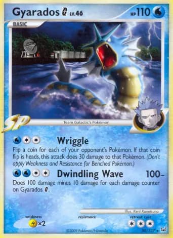 Gyarados G Pokémon card #30