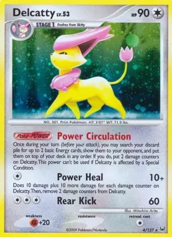 Delcatty Pokémon card #4