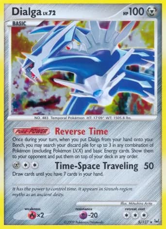 Dialga Pokémon card #5